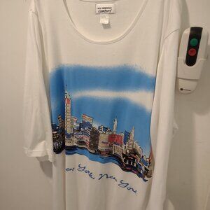 Plus size top-size 4x